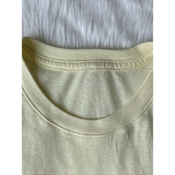 SOLD‼️‼️Spiritual Gangster Yellow Raw Sleeveless Muscle Shirt Crop Top Love XS - Picture 8 of 9